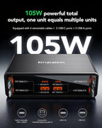 Cargador retráctil 8 en 1 para iPhone Duo/18 Pro Samsung Múltiples