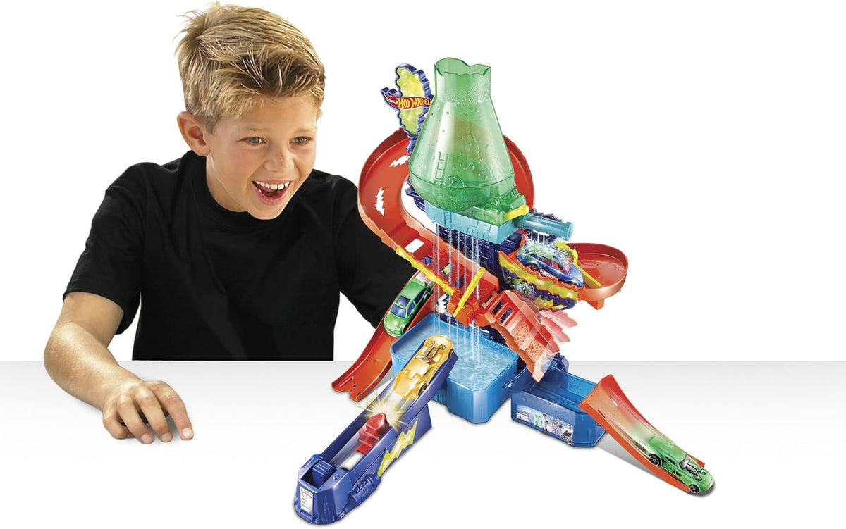 Juego de laboratorio Hot Wheels Color Shifters Color Splash Science Lab, Estándar