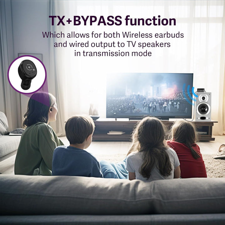 Auriculares inalámbricos para ver la televisión y escuchar