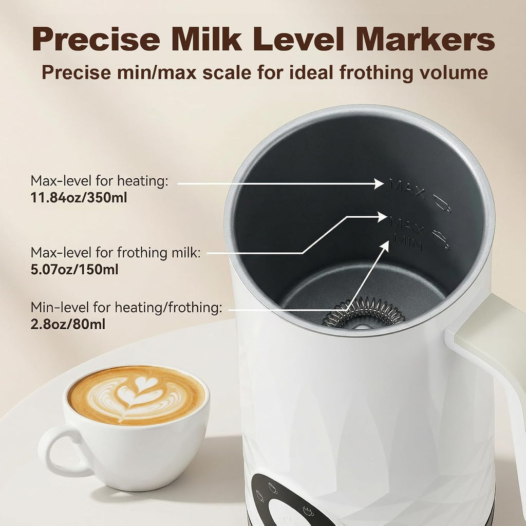 Espumador de leche eléctrico, espumador de leche y vaporizador