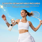 SSWind Ventilador portátil de mano de 6000 mAh con refrigeración po...