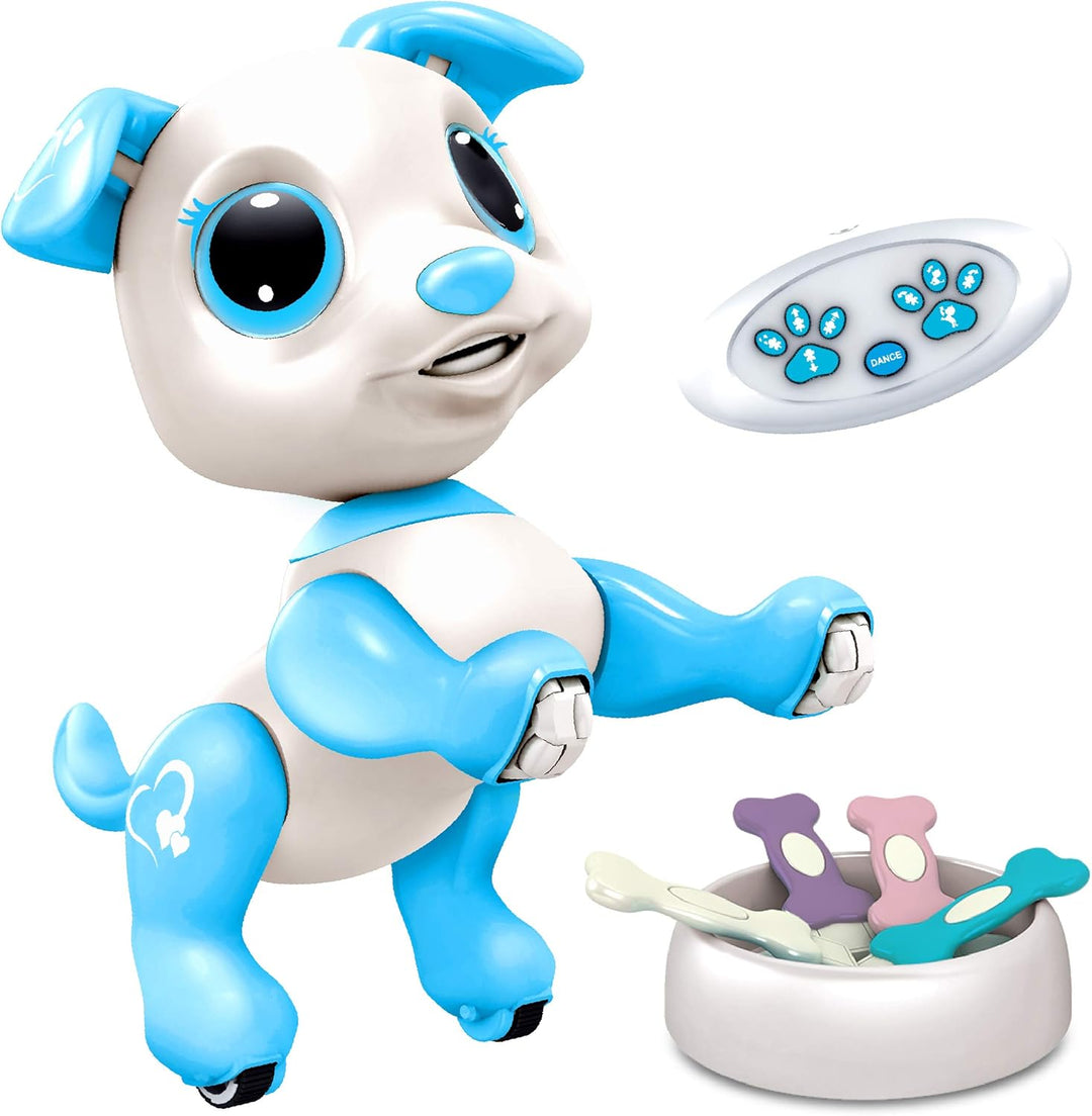 Robo Pets Robot de juguete para perros para niñas y niños, robot de...