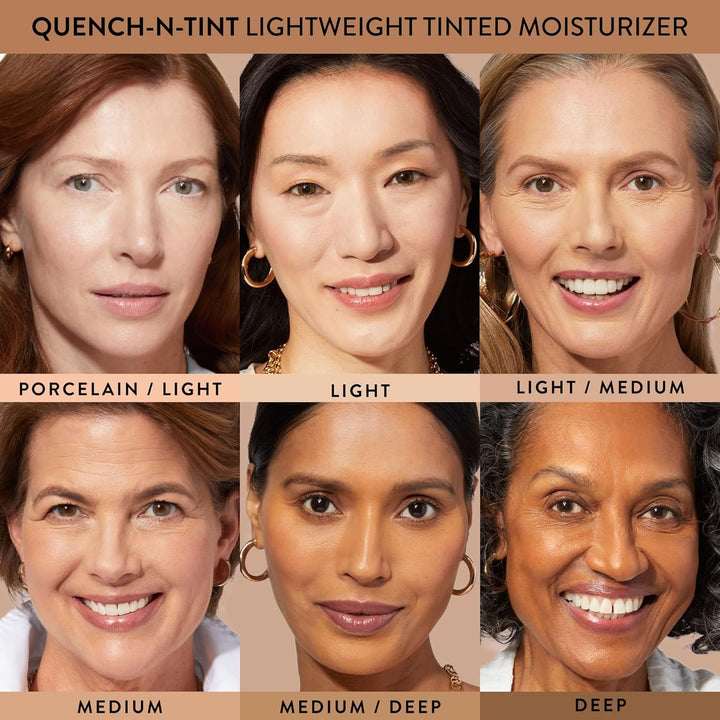 LAURA GELLER NEW YORK Quench-n-Tint Hidratante con Color Ligero, Po...