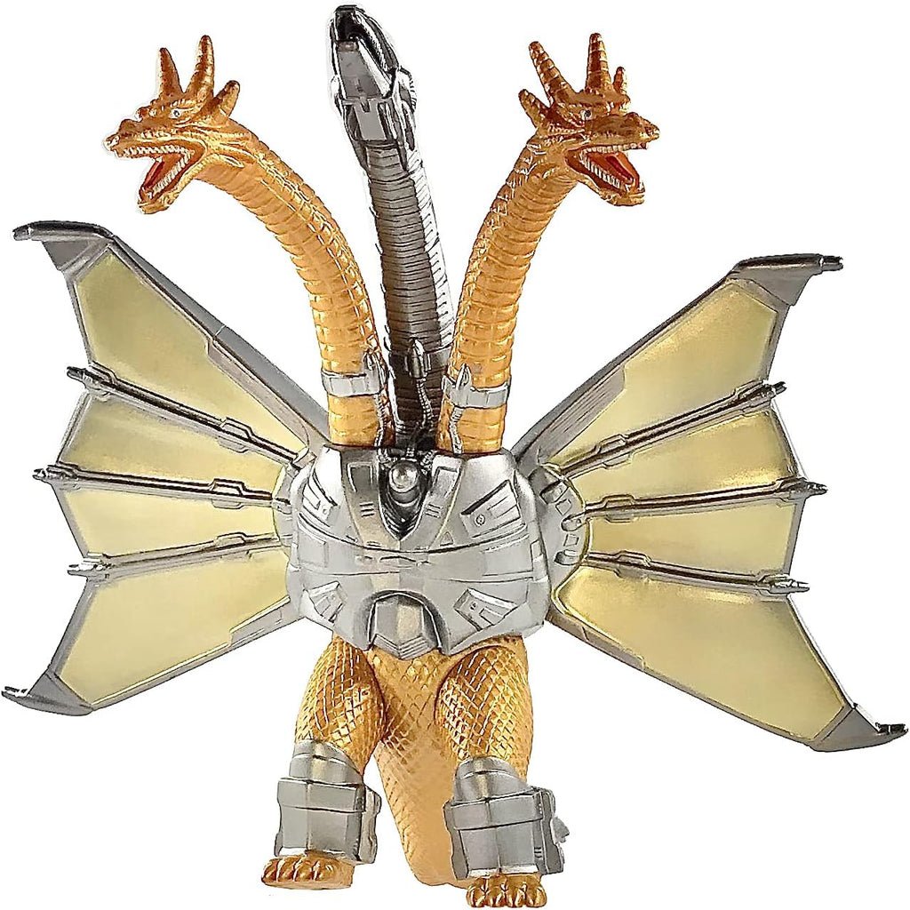 TwCare Godzilla vs. Mecha King Ghidorah, serie de películas 2021 Articulaciones móviles Rey de los monstruos Figuras de acción regalo de cumpleaños para niños, bolsa de transporte