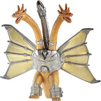 TwCare Godzilla vs. Mecha King Ghidorah, serie de películas 2021 Articulaciones móviles Rey de los monstruos Figuras de acción regalo de cumpleaños para niños, bolsa de transporte