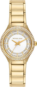 Michael Kors Sylvia Reloj para Mujer, Pulsera de Acero Inoxidable para Mujer