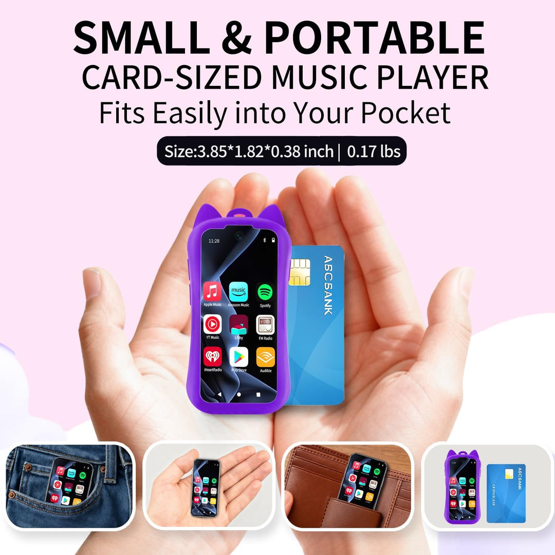 Reproductor MP3 con Bluetooth WiFi 80GB, reproductor de música digi...