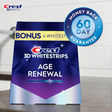 Kit de blanqueamiento dental Crest 3D Whitestrips Age Renewal \u201...