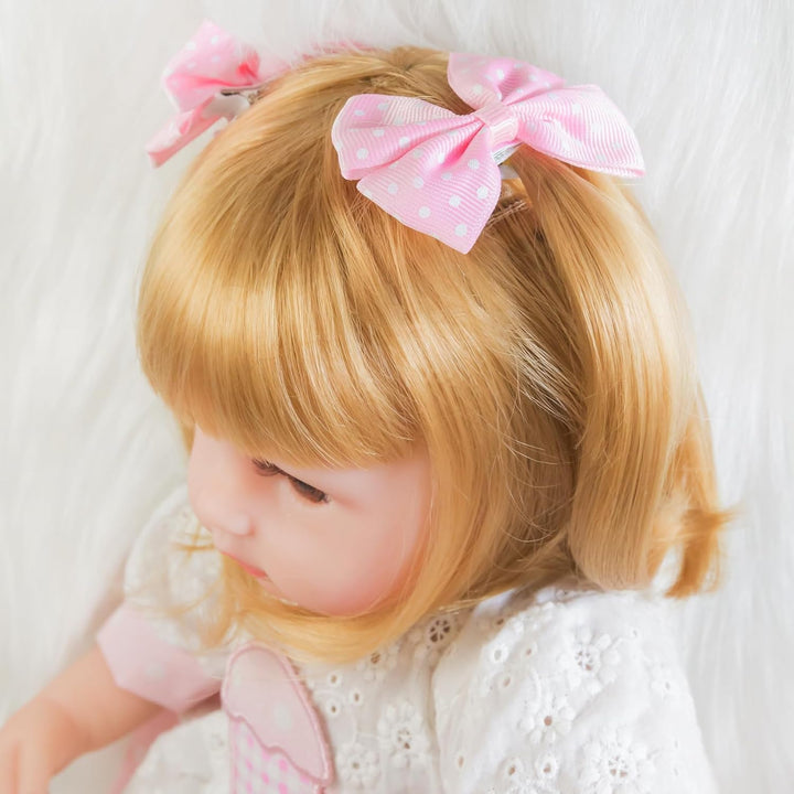 ENADOLL Muñeca realista de bebé recién nacida, muñecas de bebé reci...