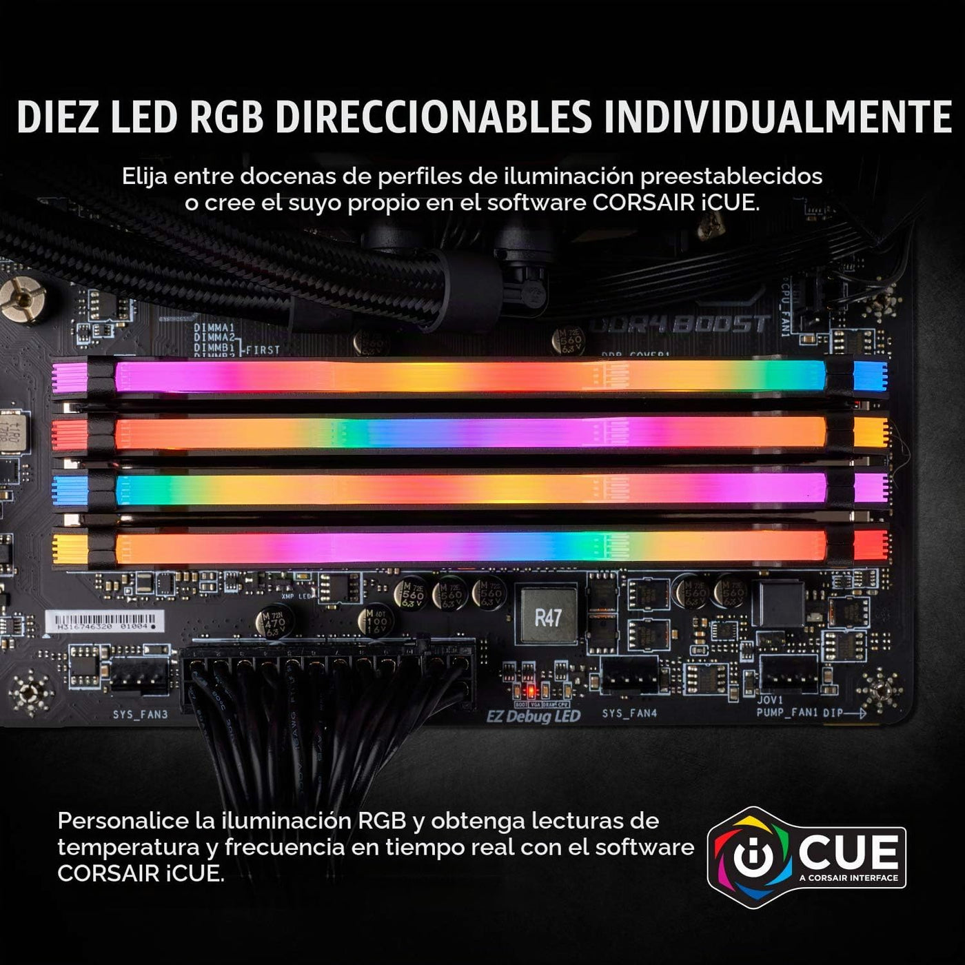 CORSAIR Vengeance RGB PRO DDR4 RAM 32GB (2x16GB) 3200MHz CL16-20-20...