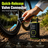 Roadvo [10000 mAh] Inflador de neumáticos Compresor de aire portáti...