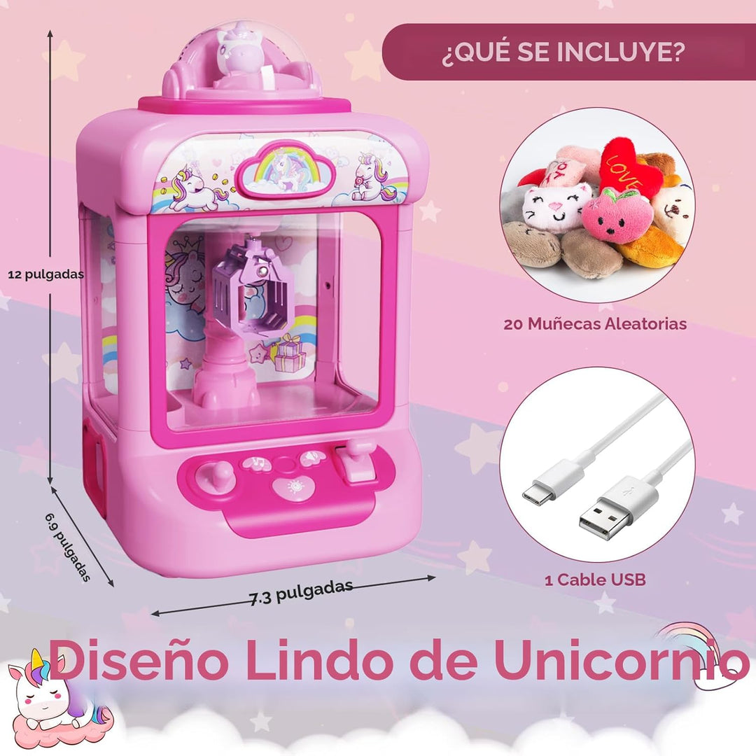 Máquina de garras para niños mini máquina expendedora de