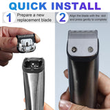 Cuchilla de repuesto 59300 compatible con WHAL, paquete de 2 | Hoja...