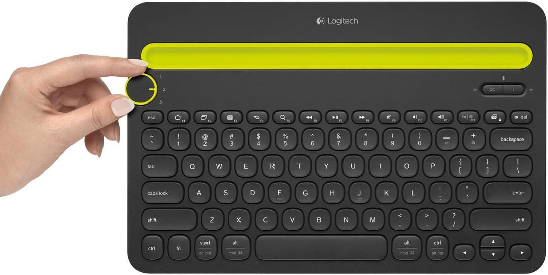 Teclado multidispositivo Bluetooth K480 - Cambia la escritura entre...
