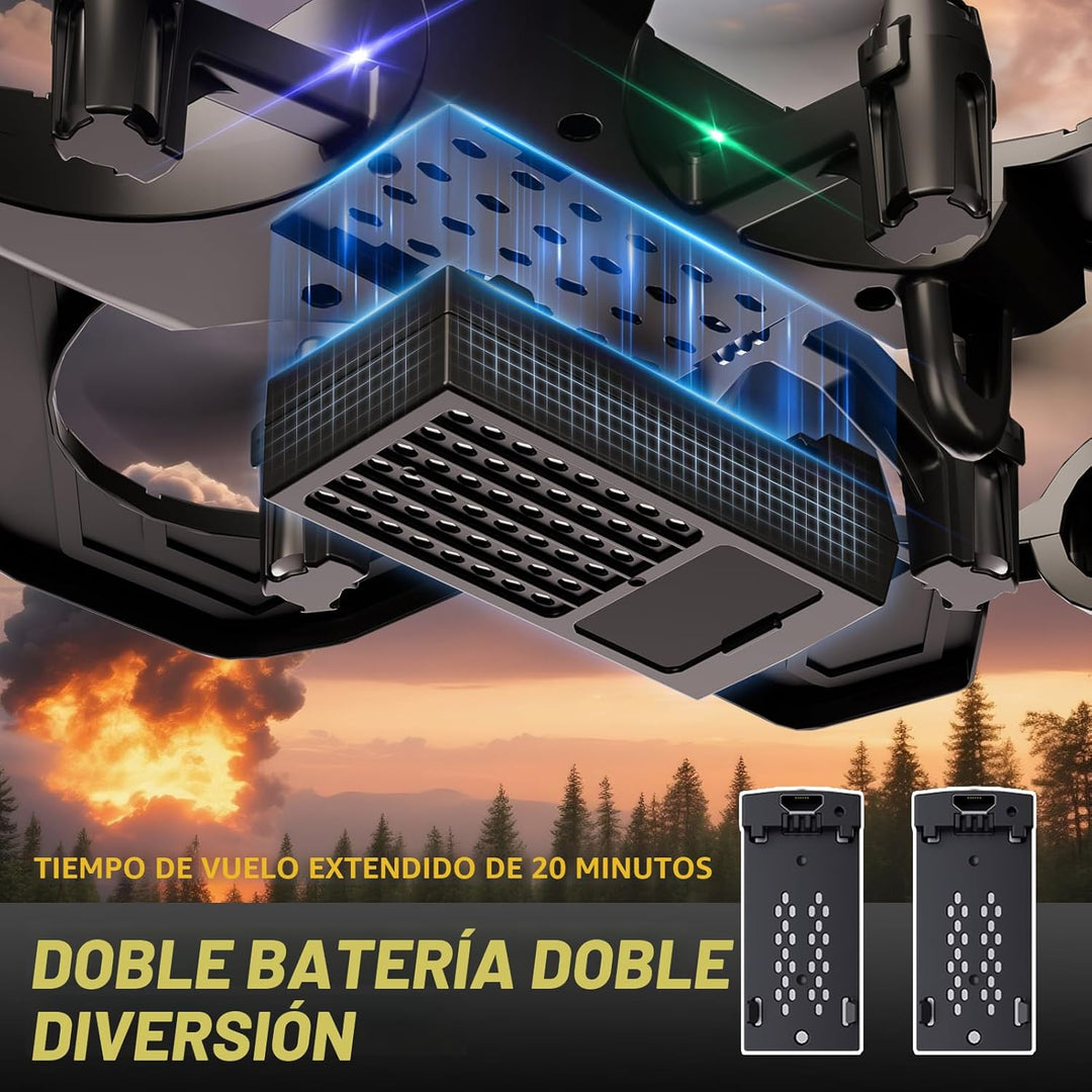 4DRC Aviones RC de Control Remoto para Niños, Aviones de Control Re...