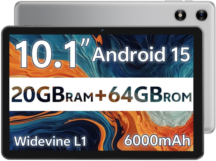 SVITOO Tablet Android de 10 pulgadas, tableta Android 15 para niños...