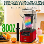 Licuadora profesional Plus, comercial y hogar, 80oz, 2200W, K90