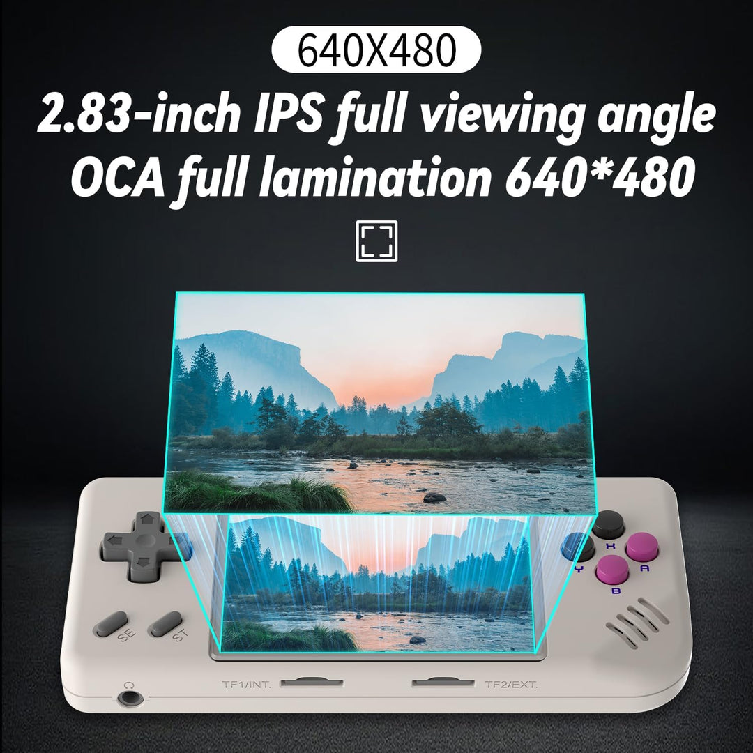 RG28XX Juego Portátil Retro con Sistema Linux, Pantalla IPS de 2.83...