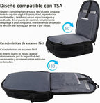 MATEIN Mochila de viaje grande para la universidad, mochila expandible para