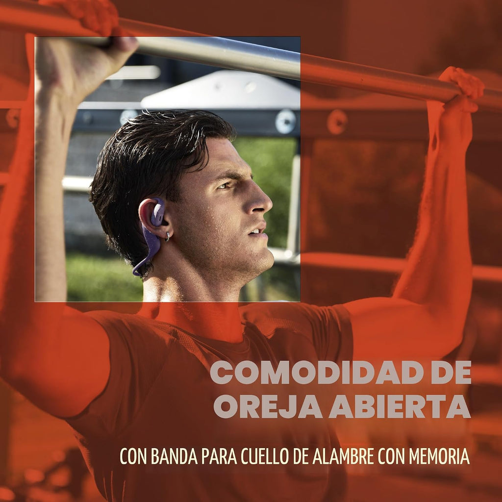 JBL Endurance Pace - Auriculares deportivos de oreja abierta (negro/gris)
