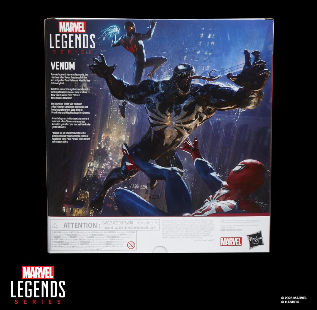 Marvel Legends Series Gamerverse Venom Spider-Man 2 Figura