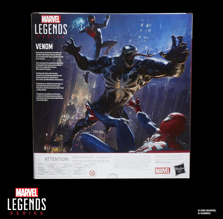 Marvel Legends Series Gamerverse Venom Spider-Man 2 Figura