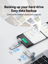 MOVE SPEED Unidad flash de estado sólido de 256 GB, 400 MB\/s, de a...