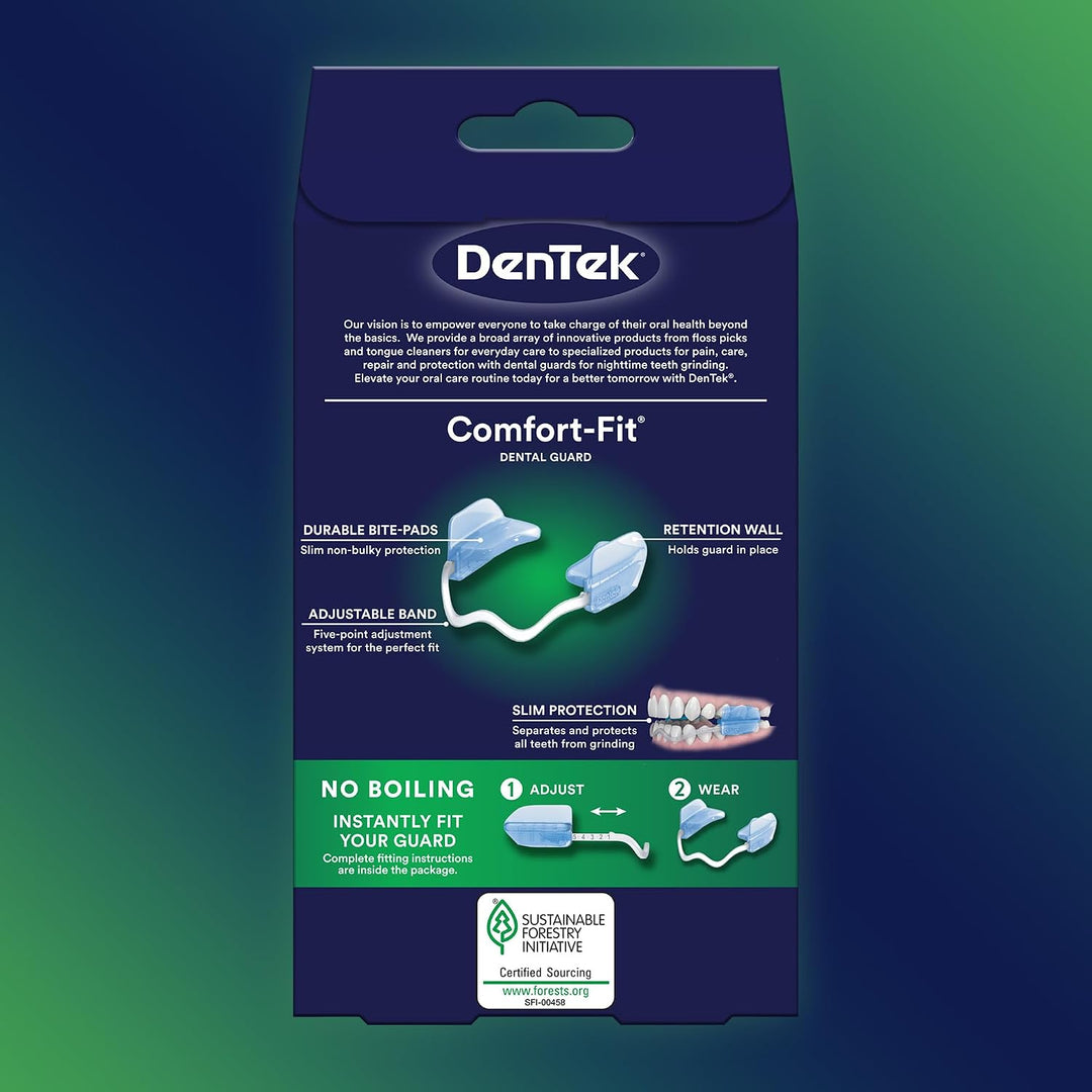 DenTek Protector dental Comfort-Fit para rechinar dientes durante l...