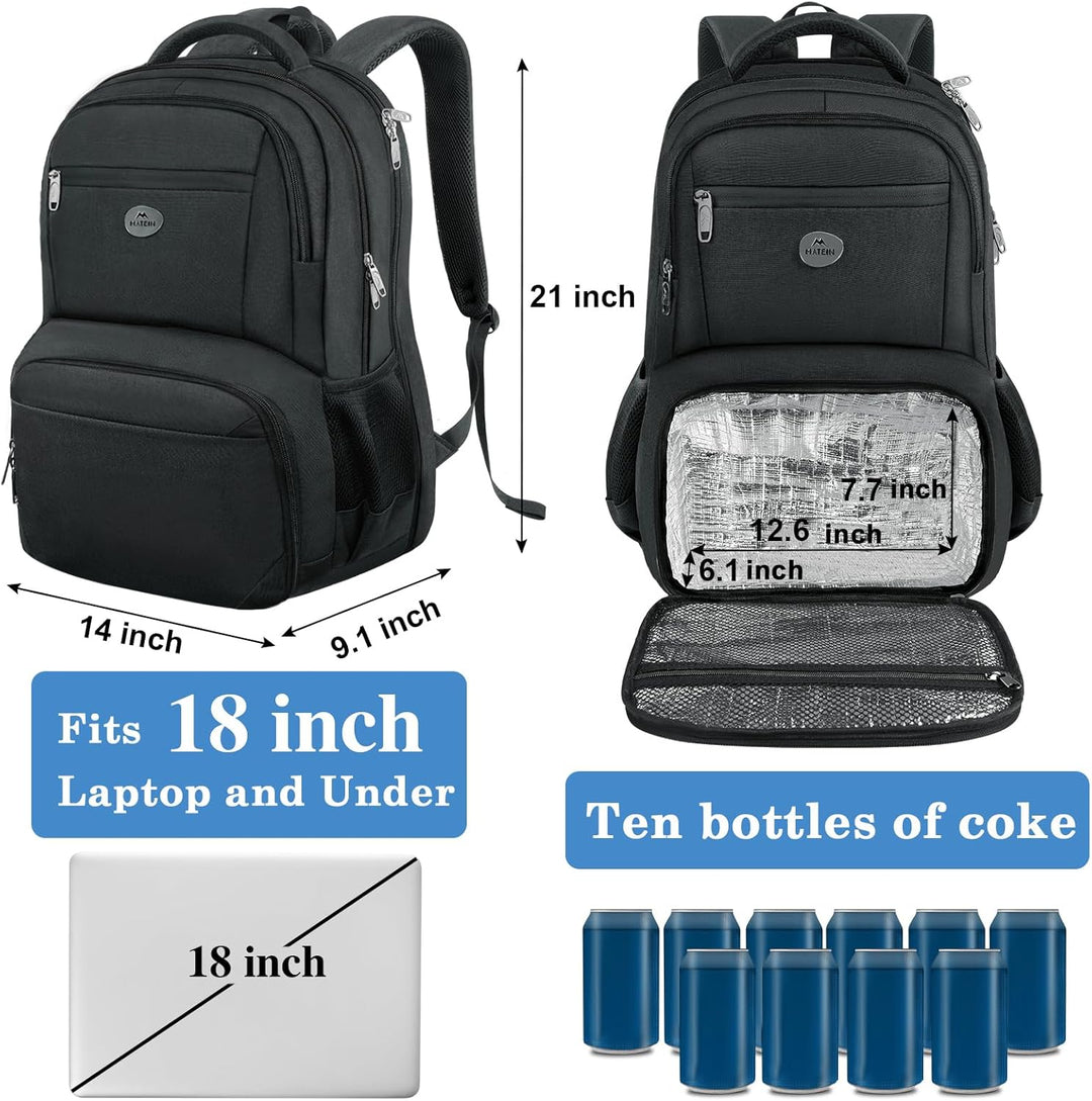 MATEIN Mochila de 18 pulgadas para hombre, mochila de trabajo extra...