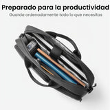 tomtoc A33 - Bolsa de hombro delgada para laptop de 13-14 pulgadas...