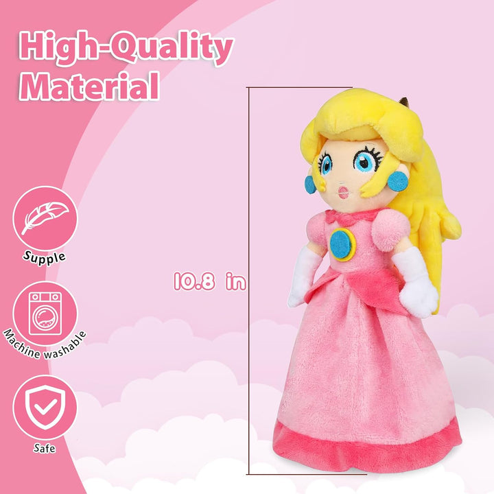 Peluche de Princesa Peach de KILATIVE, colección de muñecas de Prin...
