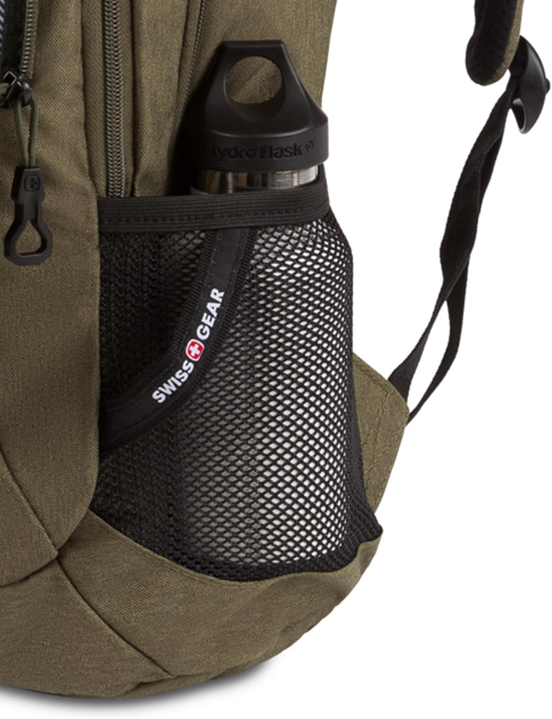SwissGear - Mochila para laptop Cecil 5505, Verde -Oliva