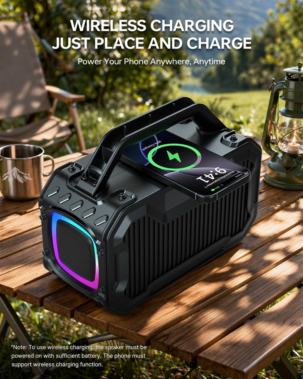 Energizer Altavoces Bluetooth al aire libre, altavoz inalámbrico portátil