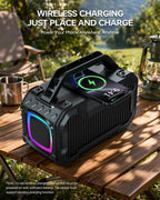 Energizer Altavoces Bluetooth al aire libre, altavoz inalámbrico portátil