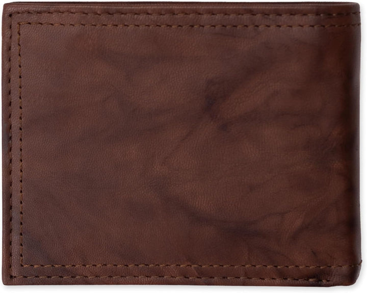 Dockers Mens piel Capacidad extra Slimfold Bifold Wallet