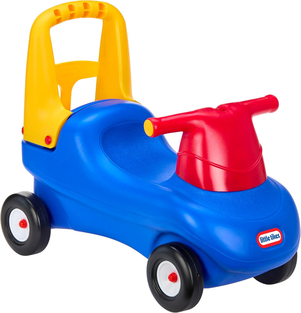 Little Tikes Push and Ride Racer - (Exclusivo de Amazon), 22 pulgadas de largo x 10 pulgadas de ancho x 17 pulgadas de alto con tornillos