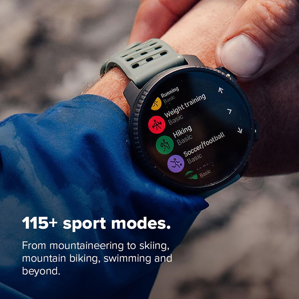 Reloj deportivo GPS SUUNTO Vertical 2, pantalla AMOLED de 1.5”, 115+ modos deportivos, Sage Ti