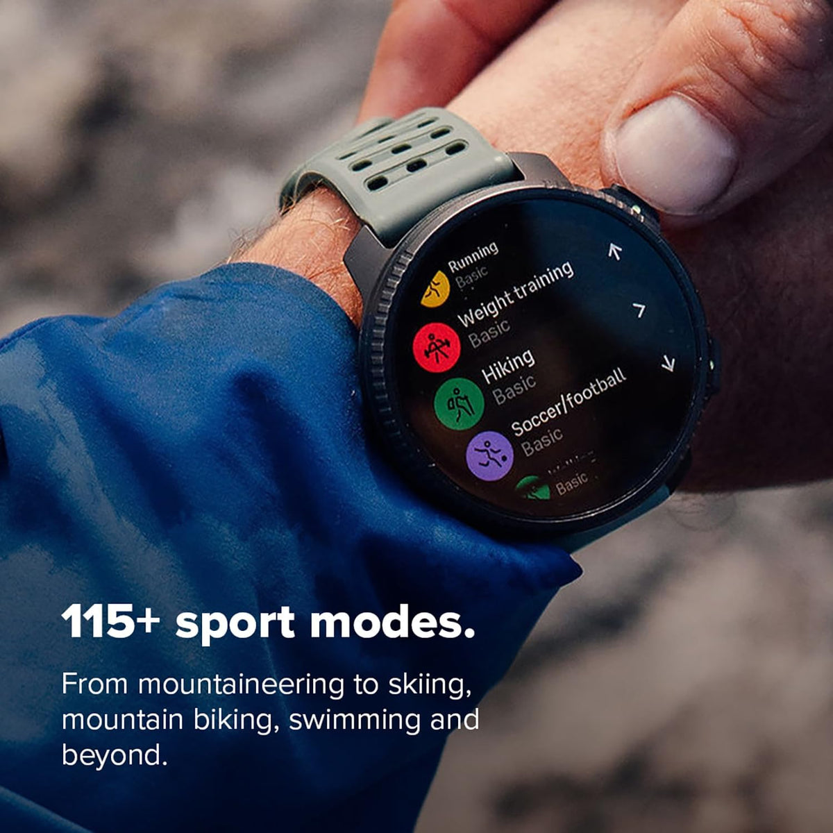 SUUNTO Vertical 2 Reloj deportivo GPS, 1.5" AMOLED 115+ modos deportivos