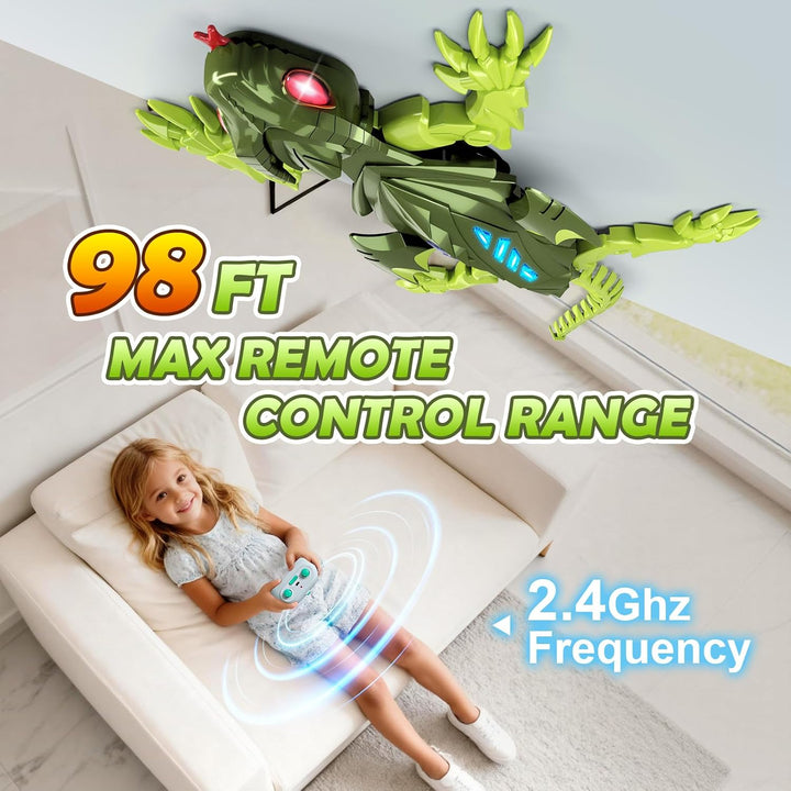 Lagarto Geco Trepador de Pared Juguetes para Niños Coche