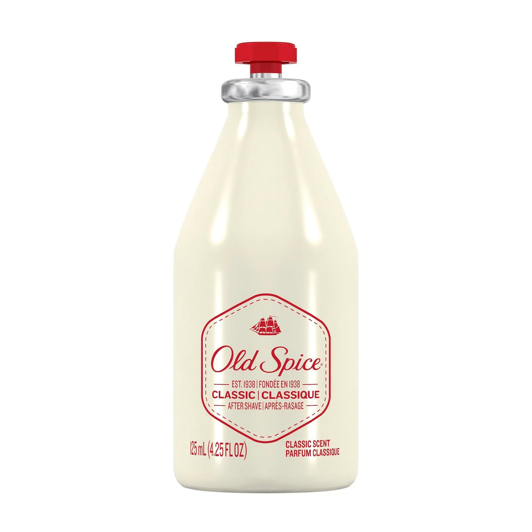 Old Spice Classic- Loción para después de afeitar, aroma clásico, 4...