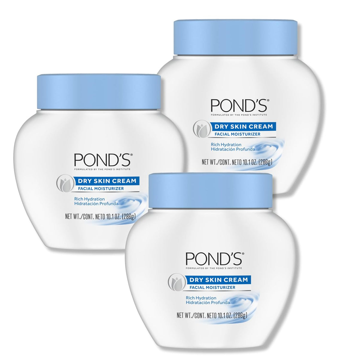 POND'S Crema para piel seca \u2013 Crema facial hidratante para...