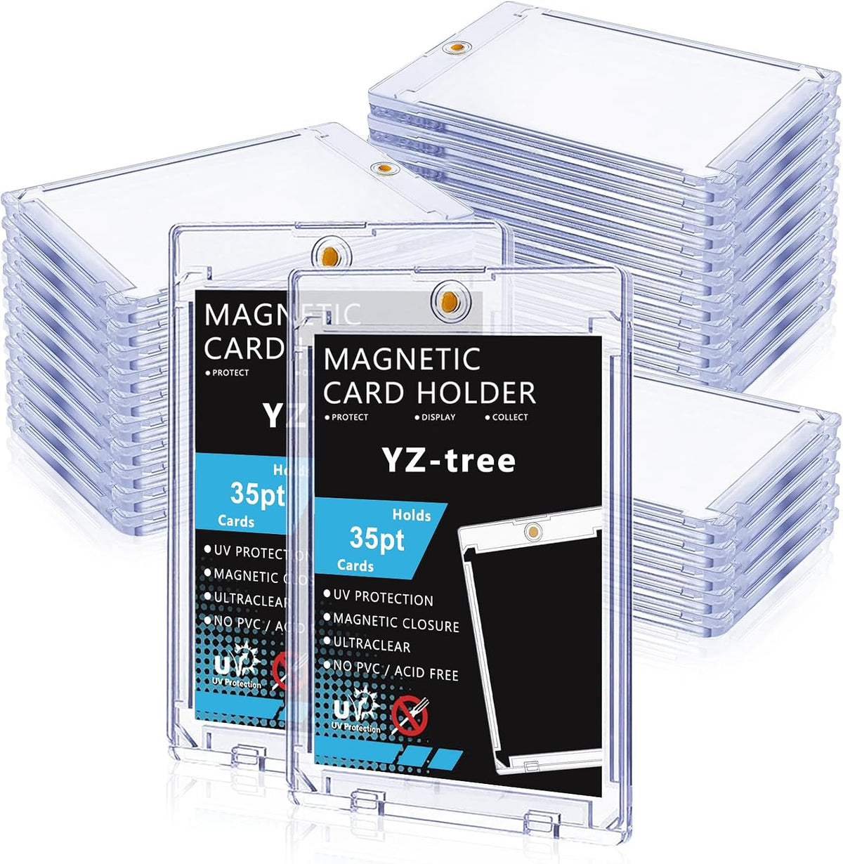 Estuche para tarjetas magnéticas de 204ct: ultra delgado 35pt