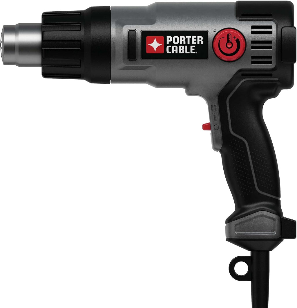 PORTER-CABLE Pistola de calor, 1500 vatios, ajustes de temperatura duales, con cable (PC1500HG)