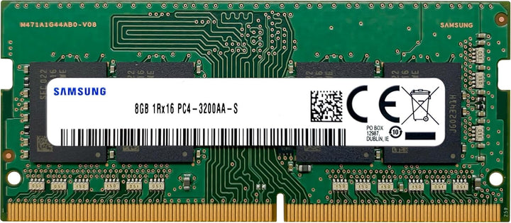 Samsung 8 GB DDR4 3200 MHz PC4-25600 (PC4-3200AA) CL22 SODIMM 1Rx16...