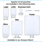 Apache Laminador térmico de 13 pulgadas 3-10 mil (y hasta 13 y 16 mil)