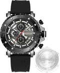 Reloj casual único para hombre, cronógrafo de moda de cara grande