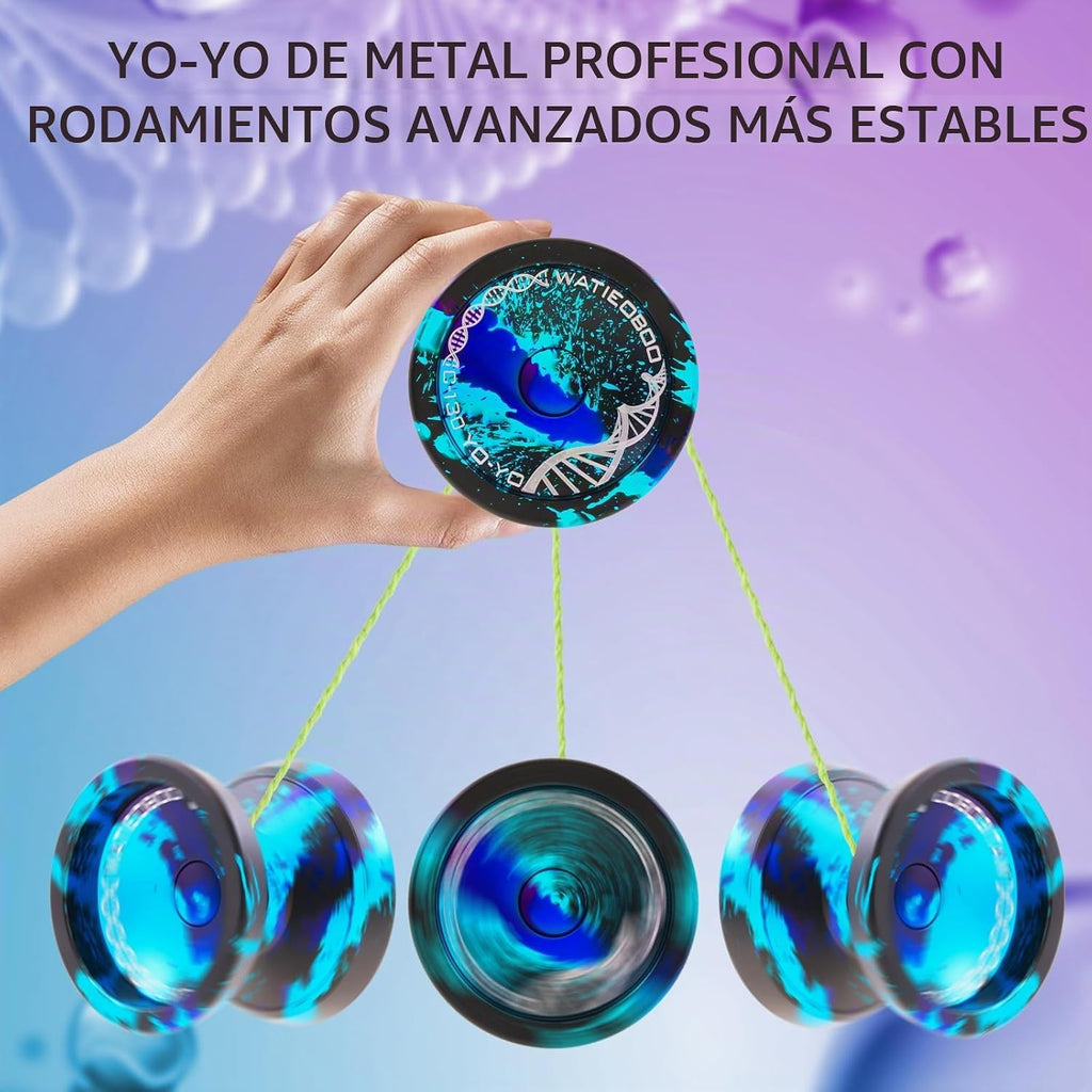 C130 Metal YoYo - Conjunto de yoyó sensible y no sensible