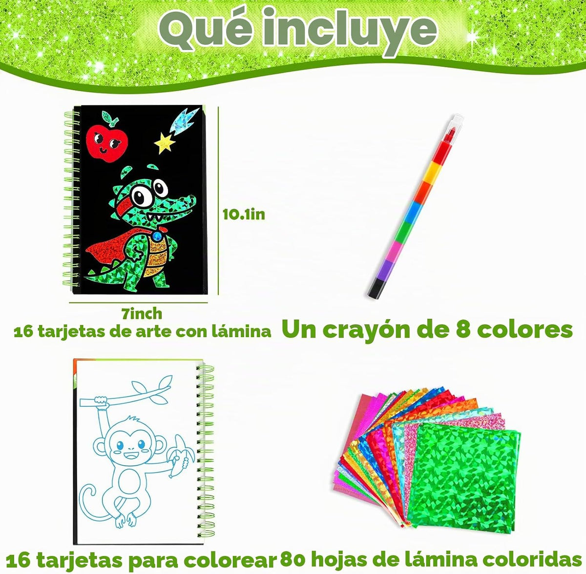 FUNNYB&G Kit de manualidades de aluminio para niños, juguete de regalo de