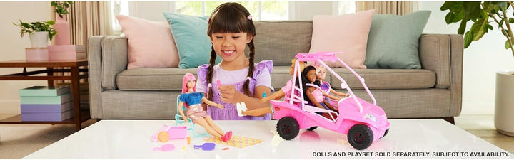 Barbie Misterios: Set de juego de detectives de playa con coche de...