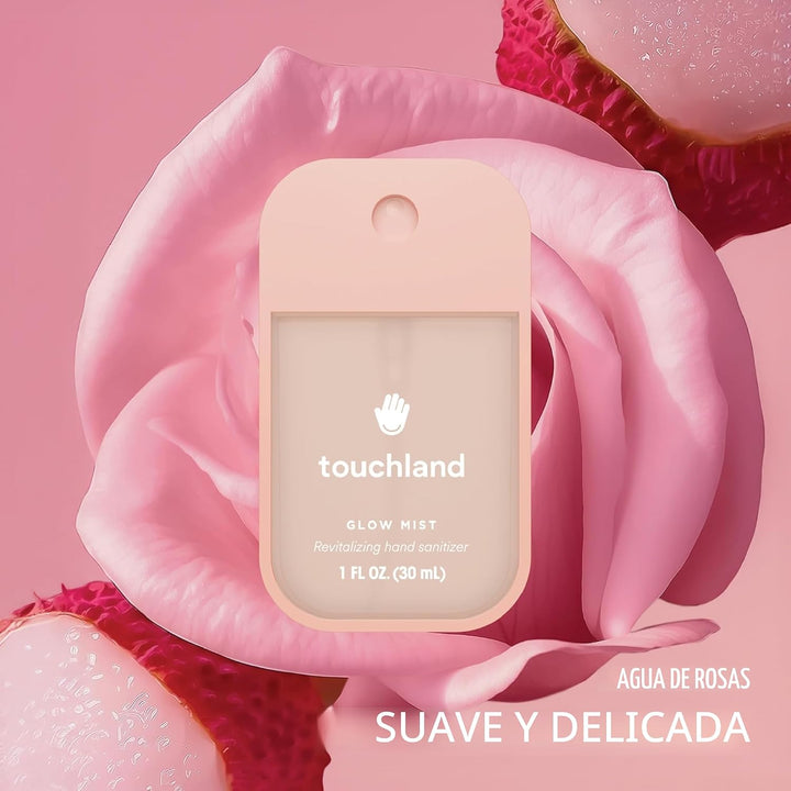 Touchland Bruma brillante + niebla suave + estuche de niebla blanca...